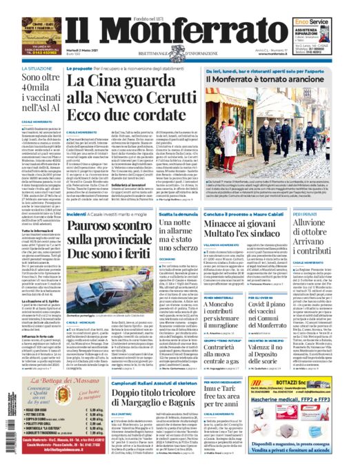 Il Monferrato - Edizione 17 del 02/03/2021